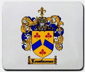 Loustaunau coat of arms mouse pad