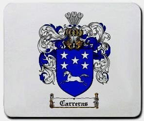 Carreras coat of arms mouse pad