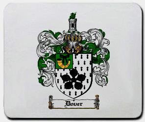 Dover coat of arms mouse pad