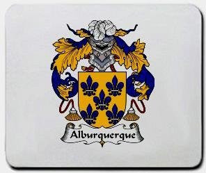 Alburquerque coat of arms mouse pad