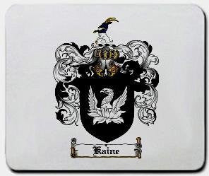 Kaine coat of arms mouse pad