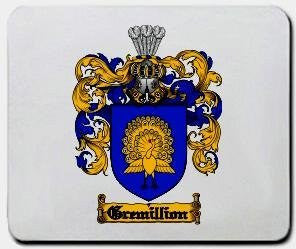 Gremillion coat of arms mouse pad