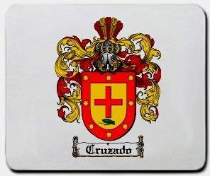 Cruzado coat of arms mouse pad