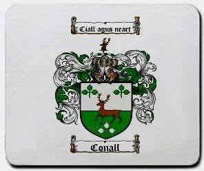 Conall coat of arms mouse pad