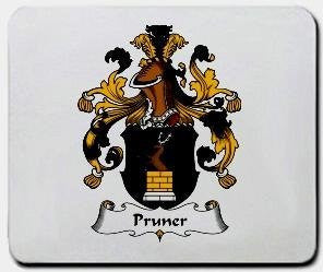 Pruner coat of arms mouse pad