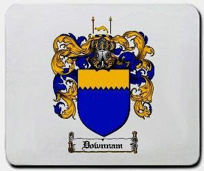 Downnam coat of arms mouse pad