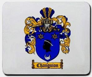 Changuion coat of arms mouse pad