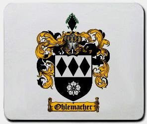Ohlemacher coat of arms mouse pad