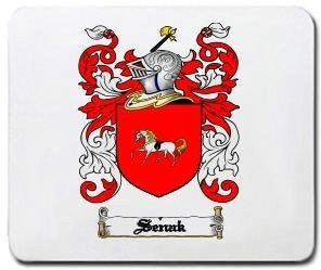 Senak coat of arms mouse pad