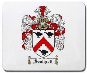 Southcott coat of arms mouse pad