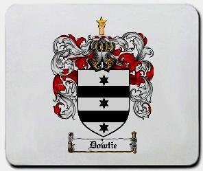 Dowtie coat of arms mouse pad