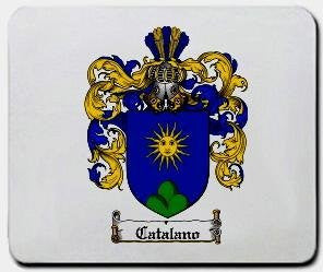 Catalano coat of arms mouse pad