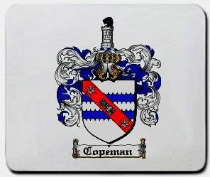 Copeman coat of arms mouse pad