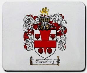 Carraway coat of arms mouse pad