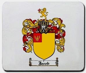 Jacob coat of arms mouse pad