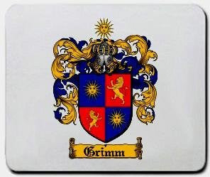 Grimm coat of arms mouse pad