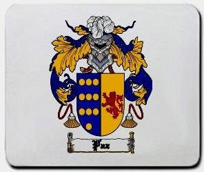 Paz coat of arms mouse pad