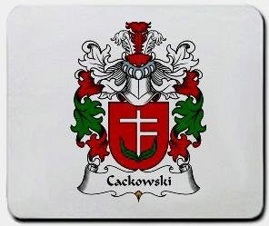 Cackowski coat of arms mouse pad