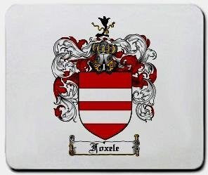 Foxele coat of arms mouse pad