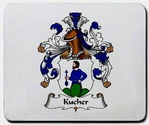 Kucher coat of arms mouse pad