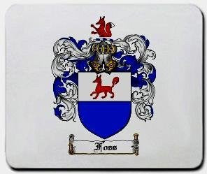 Foss coat of arms mouse pad