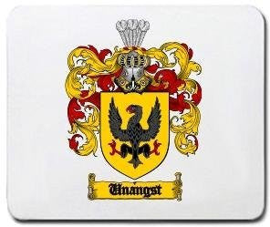 Unangst coat of arms mouse pad