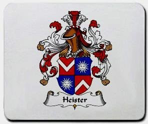 Heister coat of arms mouse pad