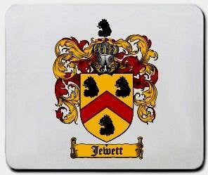 Jewett coat of arms mouse pad