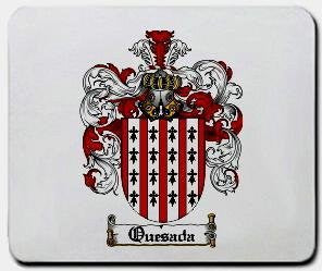 Quesada coat of arms mouse pad