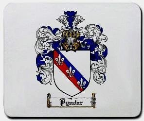 Pyndar coat of arms mouse pad