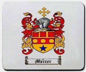 Mercer coat of arms mouse pad