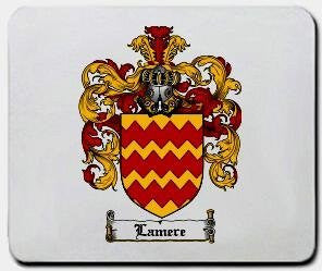 Lamere coat of arms mouse pad