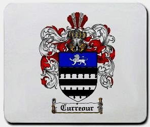 Curreour coat of arms mouse pad