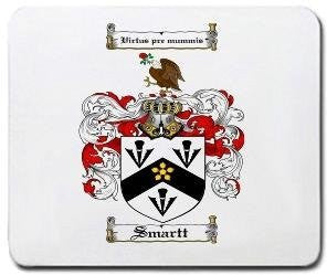 Smartt coat of arms mouse pad