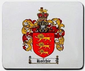 Kotchie coat of arms mouse pad