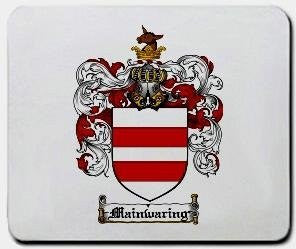 Mainwaring coat of arms mouse pad