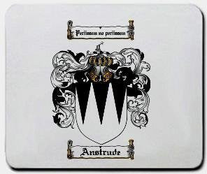 Anstrude coat of arms mouse pad