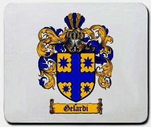 Gelardi coat of arms mouse pad