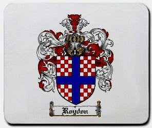 Roydon coat of arms mouse pad