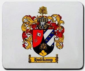 Holtkamp coat of arms mouse pad