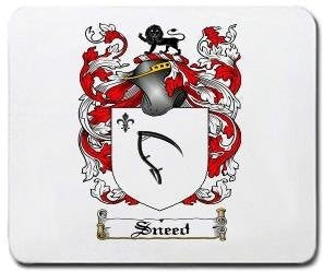 Sneed coat of arms mouse pad