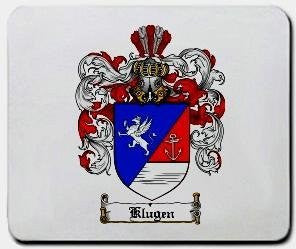 Klugen coat of arms mouse pad