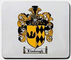 Limbough coat of arms mouse pad