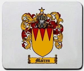 Marren coat of arms mouse pad