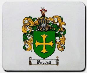 Boydall coat of arms mouse pad