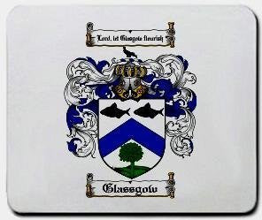 Glassgow coat of arms mouse pad