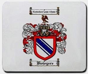 Bowyere coat of arms mouse pad