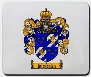 Kjendalen coat of arms mouse pad