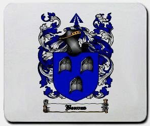 Beaves coat of arms mouse pad