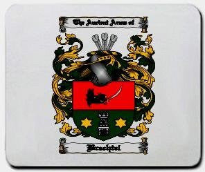 Brechtel coat of arms mouse pad
